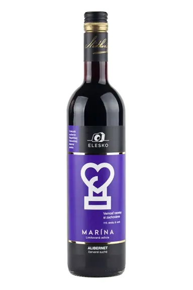 Marína Alibernet, ročník 2023, suché, 0,75 l