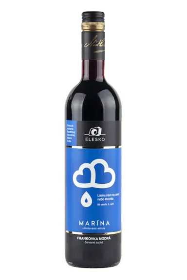 Marína Frankovka modrá, ročník 2023, suché, 0,75 l