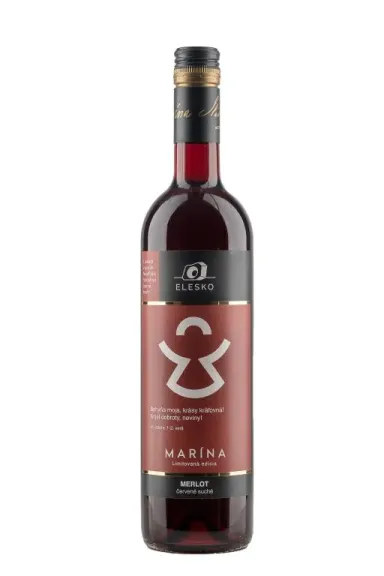 Marína Merlot, ročník 2023, suché, 0,75 l