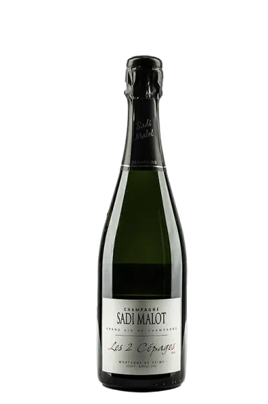 Champagne Les 2 Cépages Brut Grand Cru, suché, 0,75 l