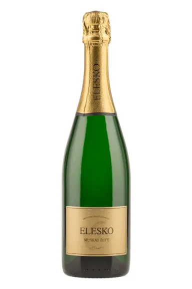 Muškát žltý Brut - Méthode Traditionnelle, suché, 0,75 l
