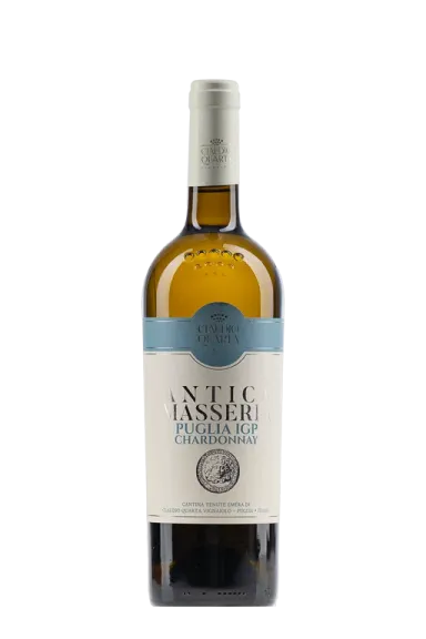 Chardonnay Puglia ANTICA MASSERIA, ročník 2022, suché, 0,75 l