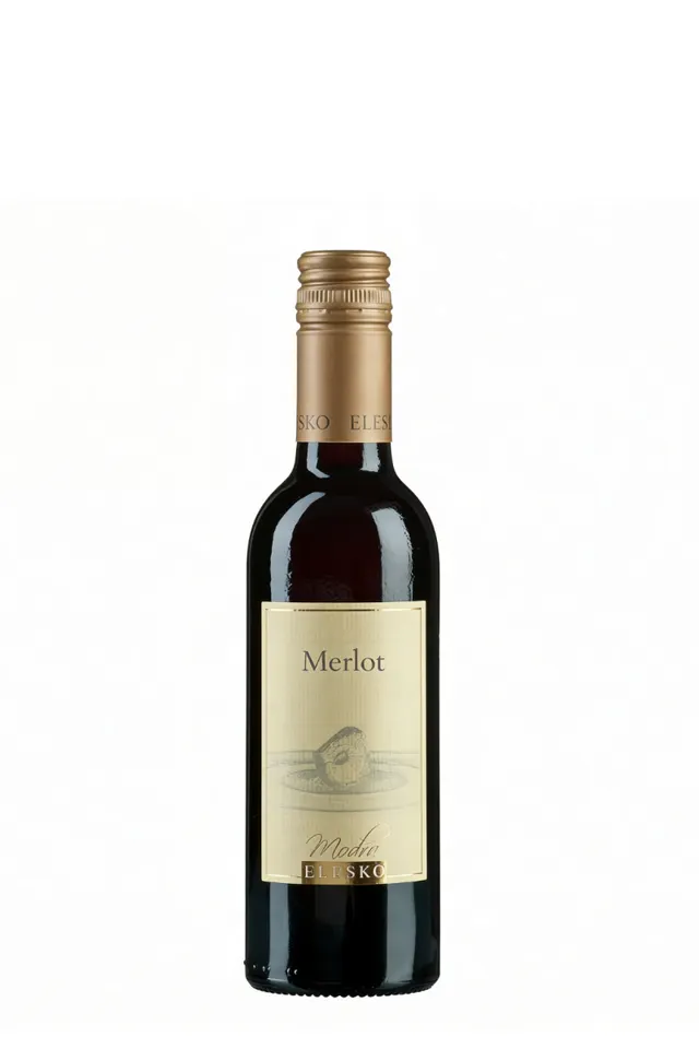 Merlot ročník 2021, suché, 0,375 l