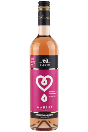 Marína Frankovka modrá rosé, ročník 2022, suché, 0,75 l