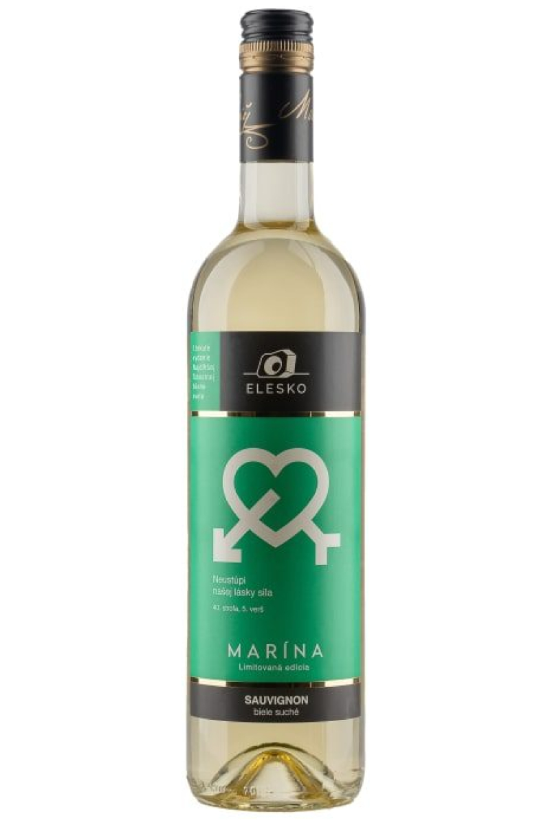 Marína Sauvignon, ročník 2022, suché, 0,75 l