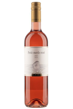 Merlot rosé , ročník 2023, polosuché, 0,75 l