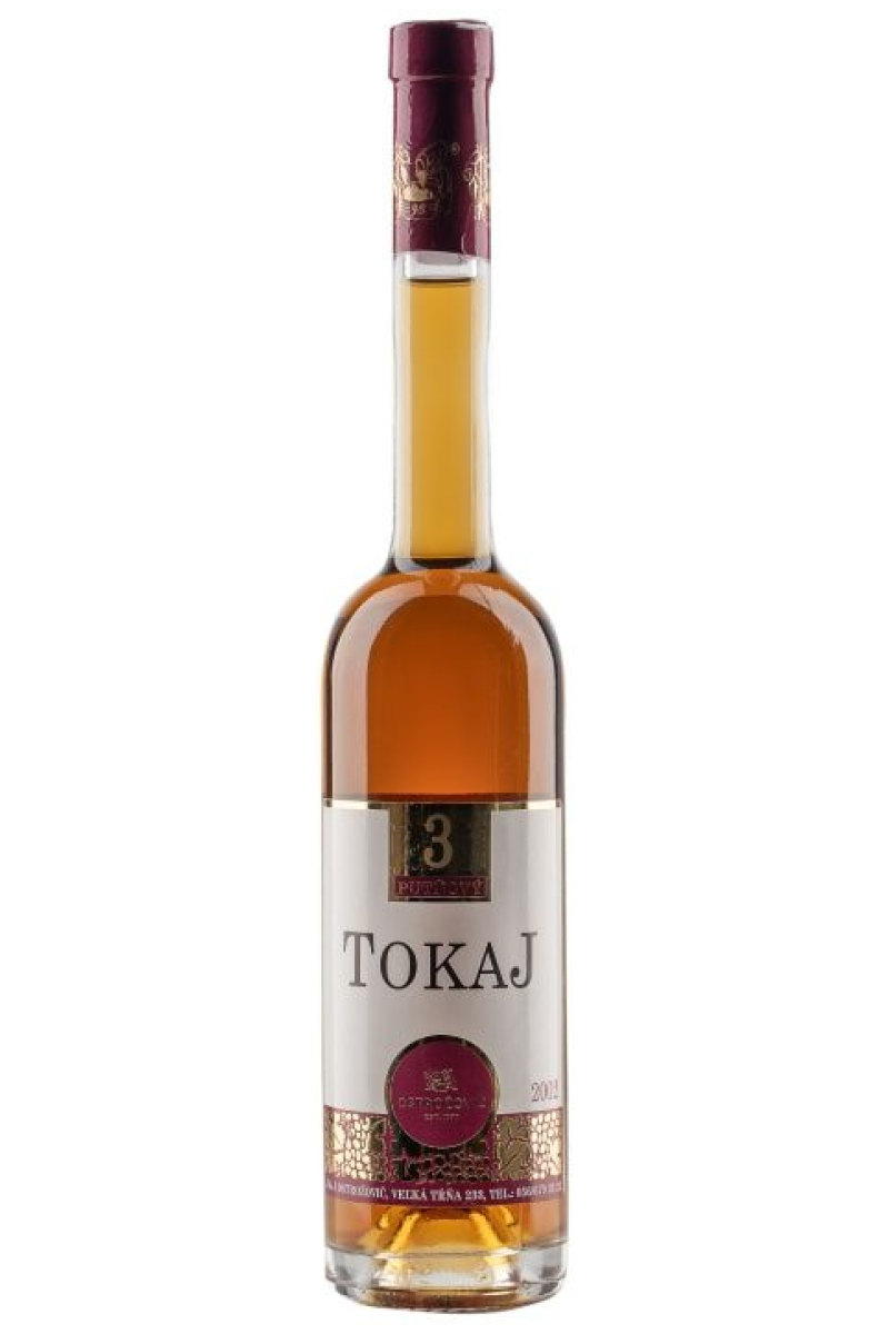 Tokajský výber 3 putňový, ročník 2002, sladké, 0,375 l
