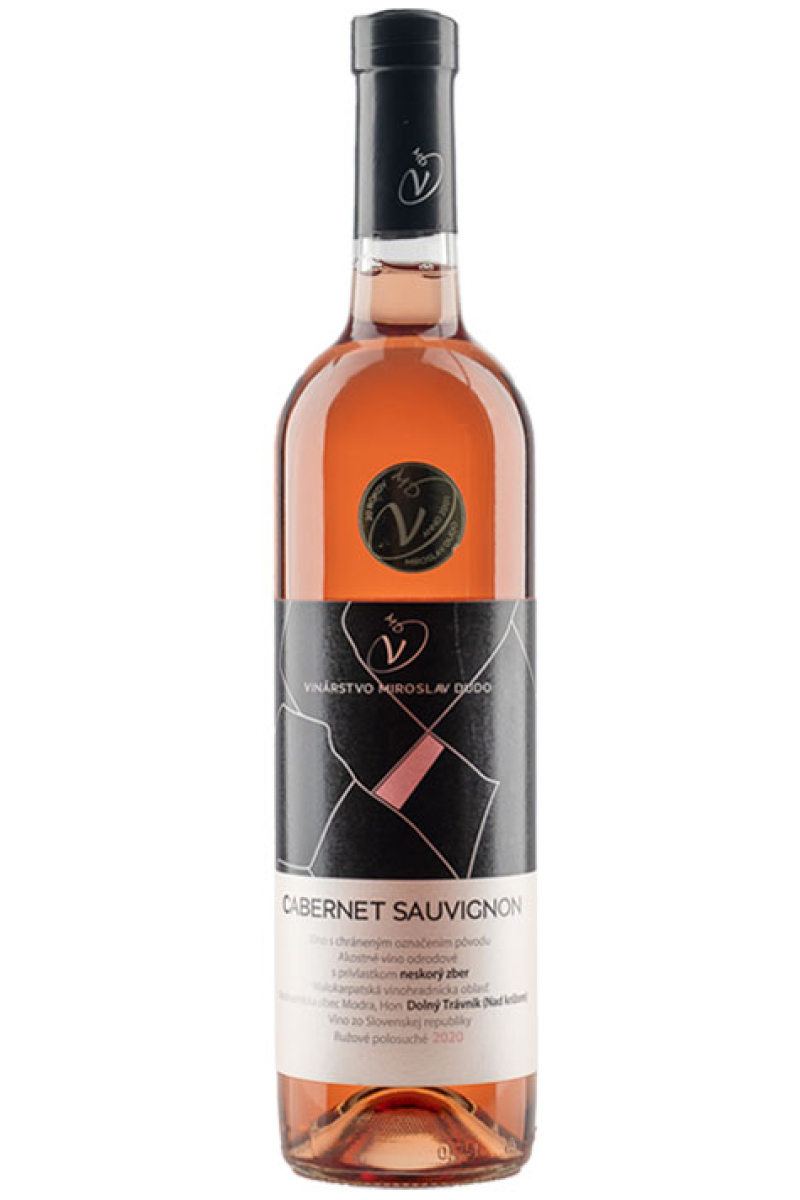 Cabernet Sauvignon ružové, neskorý zber, ročník 2023, polosuché, 0,75 l