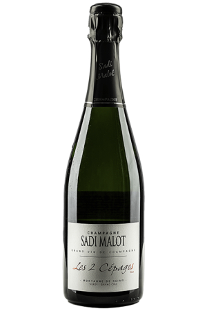 Champagne Les 2 Cépages Brut Grand Cru, suché, 0,75 l