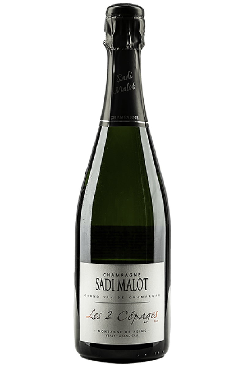 Champagne Les 2 Cépages Brut Grand Cru, suché, 0,75 l