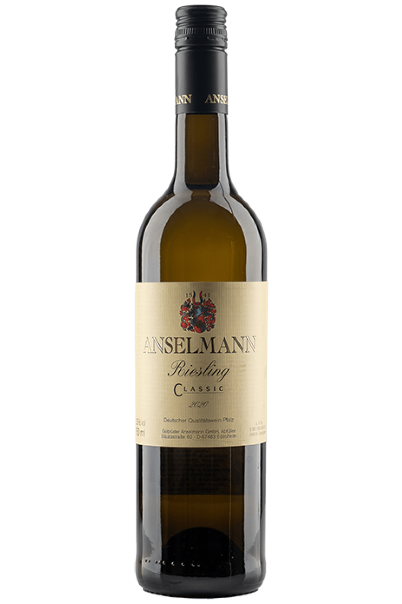 Riesling CLASSIC, ročník 2020, polosuché, 0,75 l