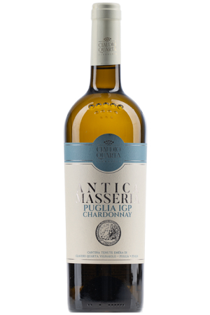 Chardonnay Puglia ANTICA MASSERIA, ročník 2022, suché, 0,75 l