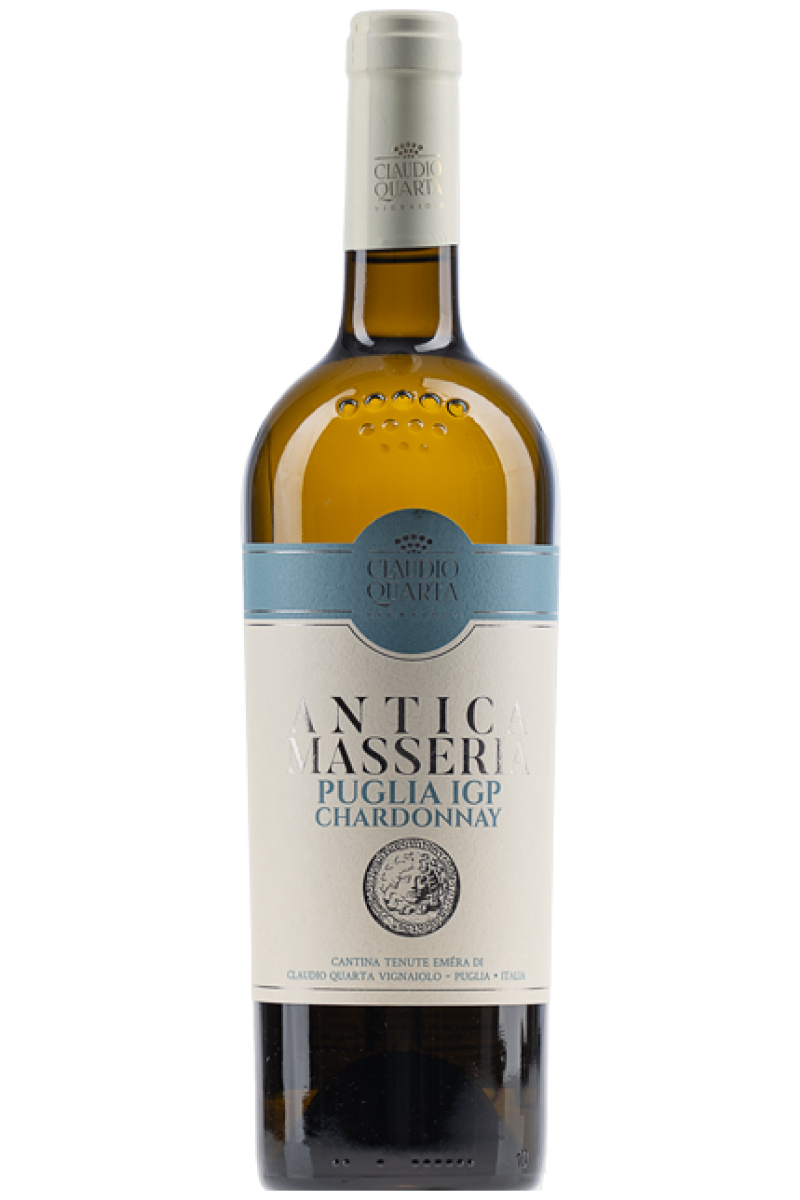 Chardonnay Puglia ANTICA MASSERIA, ročník 2022, suché, 0,75 l