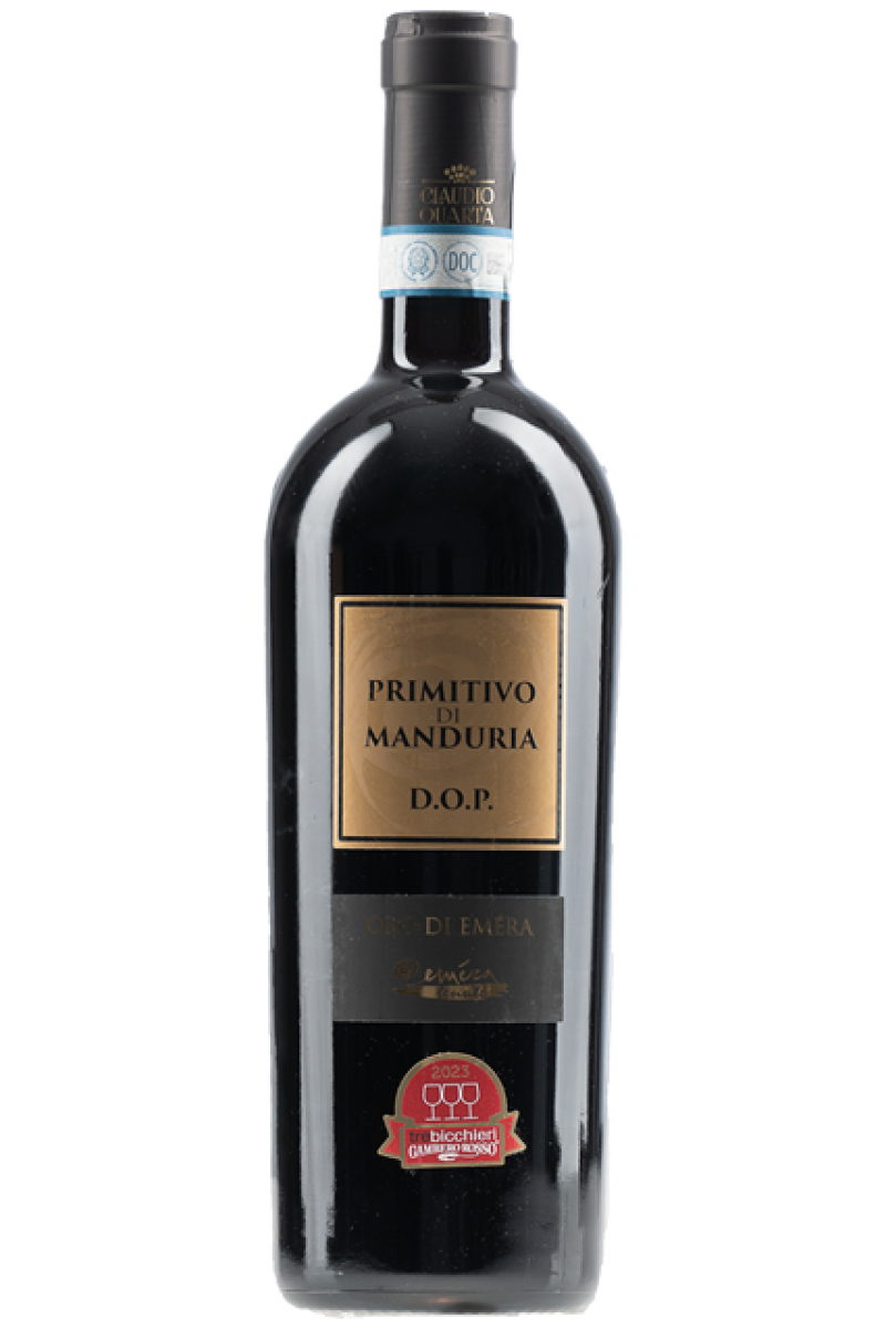 Primitivo di Manduria, ORO DI EMÉRA, ročník 2020, suché, 0,75 l