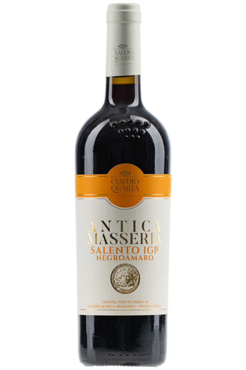 Negroamaro Salento ANTICA MASSERIA, ročník 2020, suché, 0,75 l