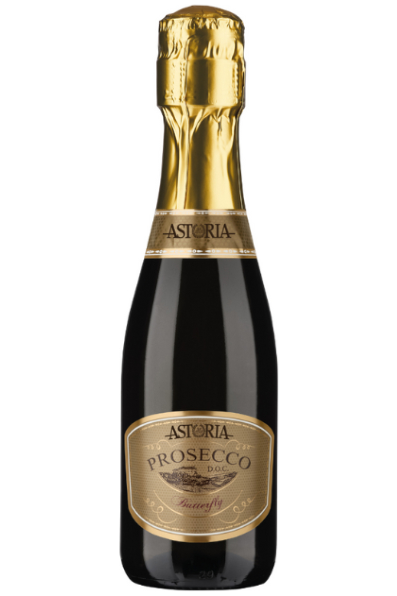 MINI BUTTERFLY 0,2L - Prosecco Spumante Millesimato DOC Extra Dry, polosuché, 0,2 l
